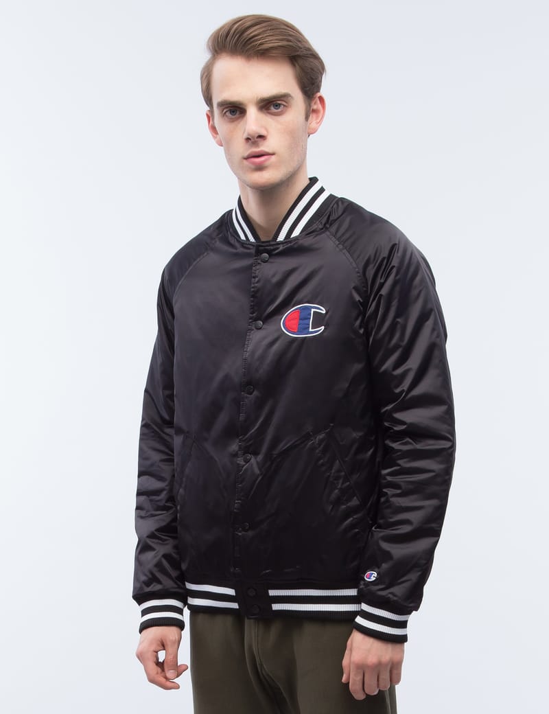 Champion bomber jacket discount mens