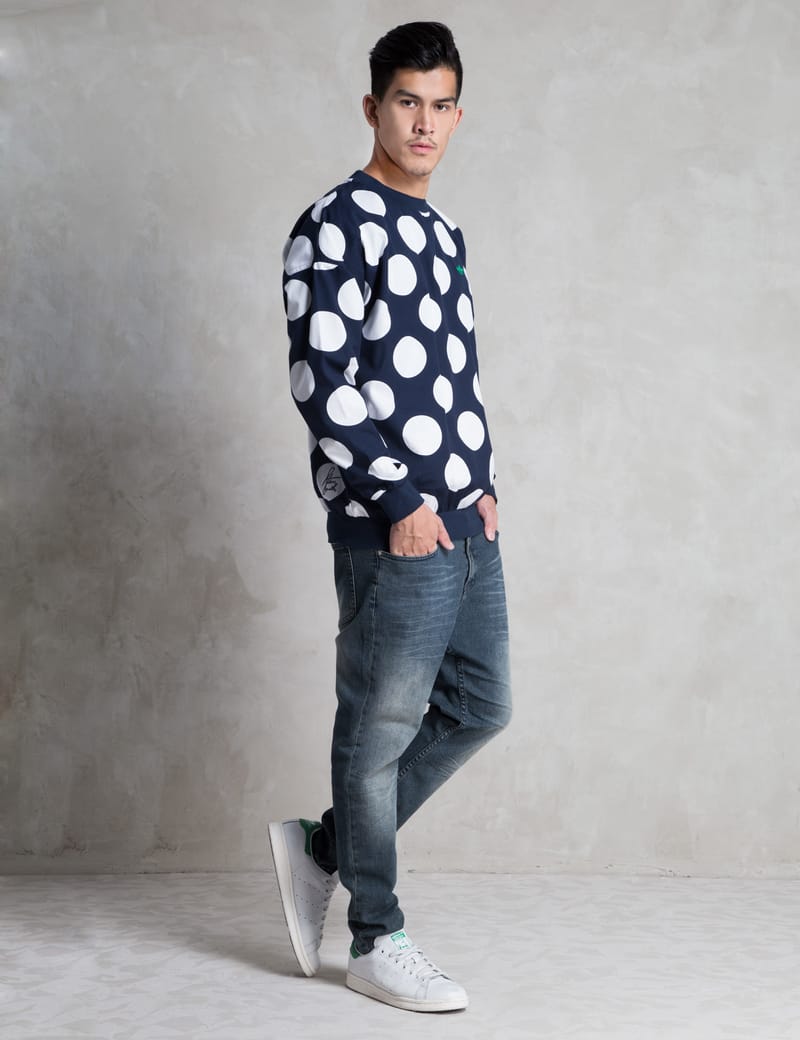 Adidas polka dot sweatshirt online