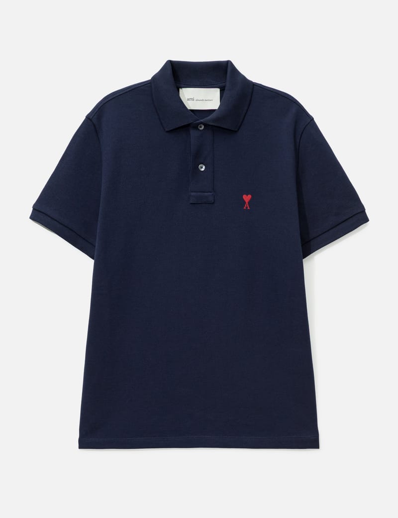 Ami - AMI DE COEUR POLO SHIRT | HBX