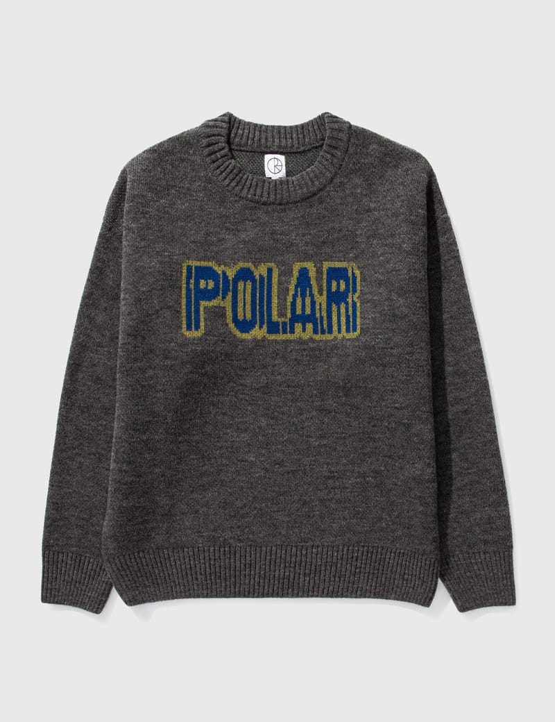 Polar Skate Co. - Earthquake Logo Knitwear | HBX - Globally