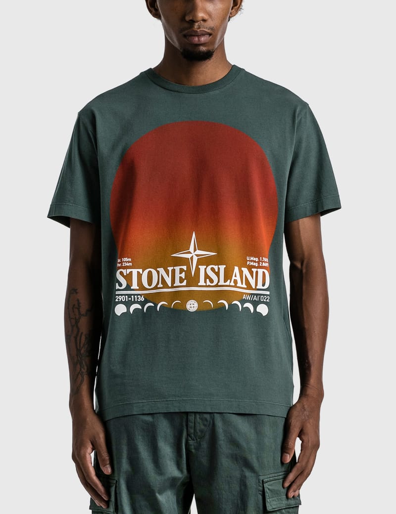 クーポン対象外】 ISLAND STONE ECLIPSE T-SHIRT PRINT Tシャツ