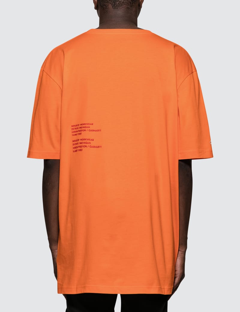 HERON PRESTON® - Heron Preston X Carhartt T-Shirt | HBX - Globally