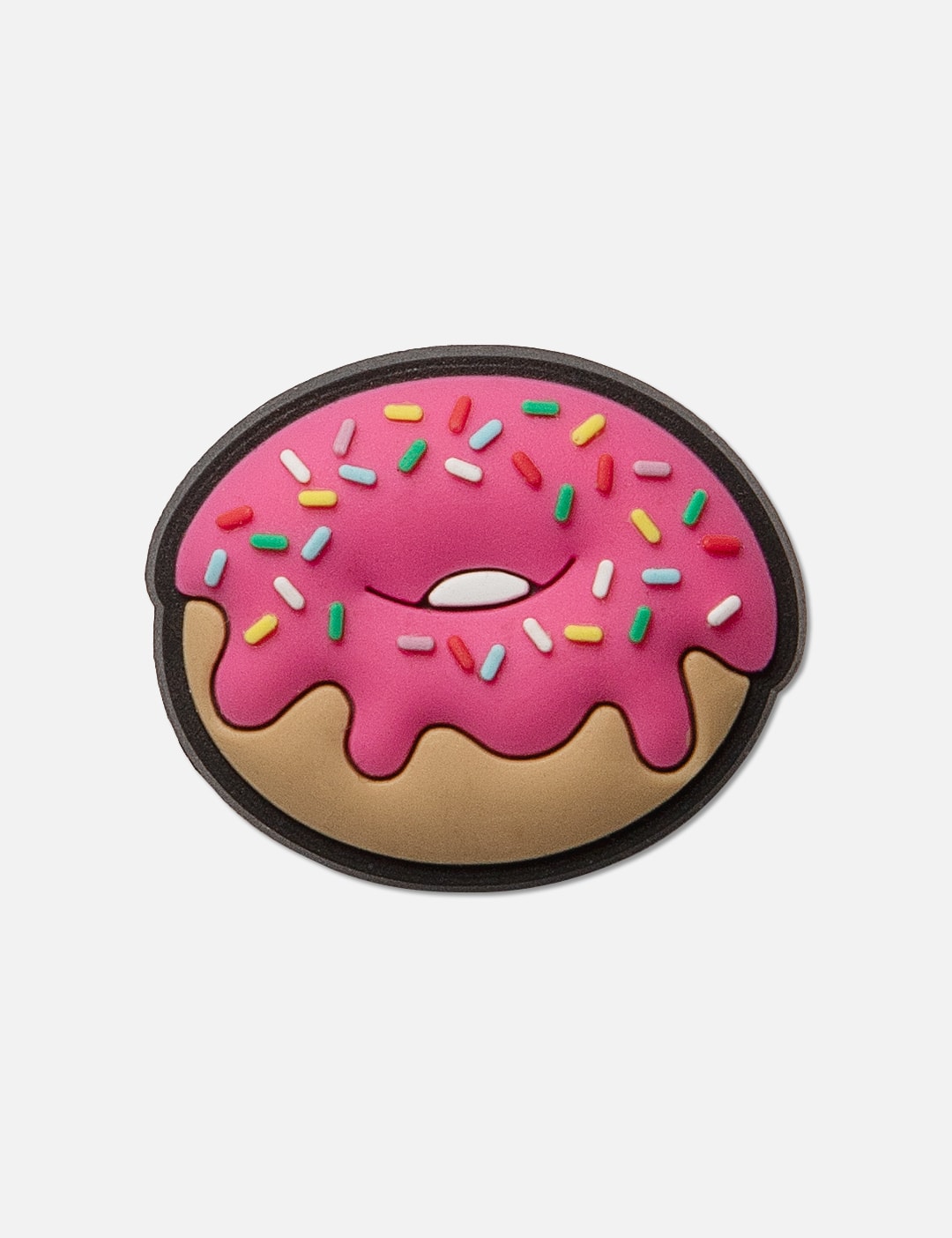 Crocs Pink Donut Jibbitz™ Charm Pin HBX Globally Curated Fashion