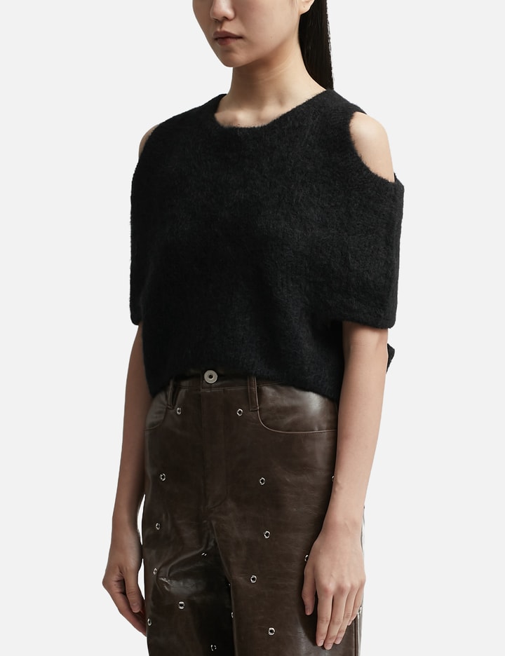 Open YY - Cut-Out Knit Top | HBX - Globally Curated Fashion and ...