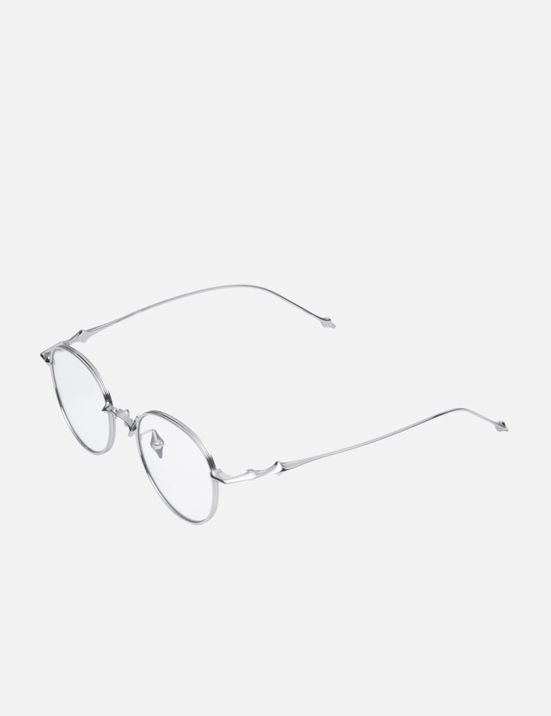 Gentle Monster Ep 02 Round-frame Glasses In Silver | ModeSens