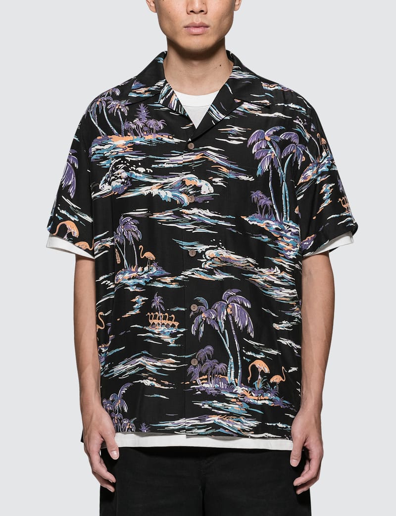 Island Sea' S/S Hawaiian Shirt