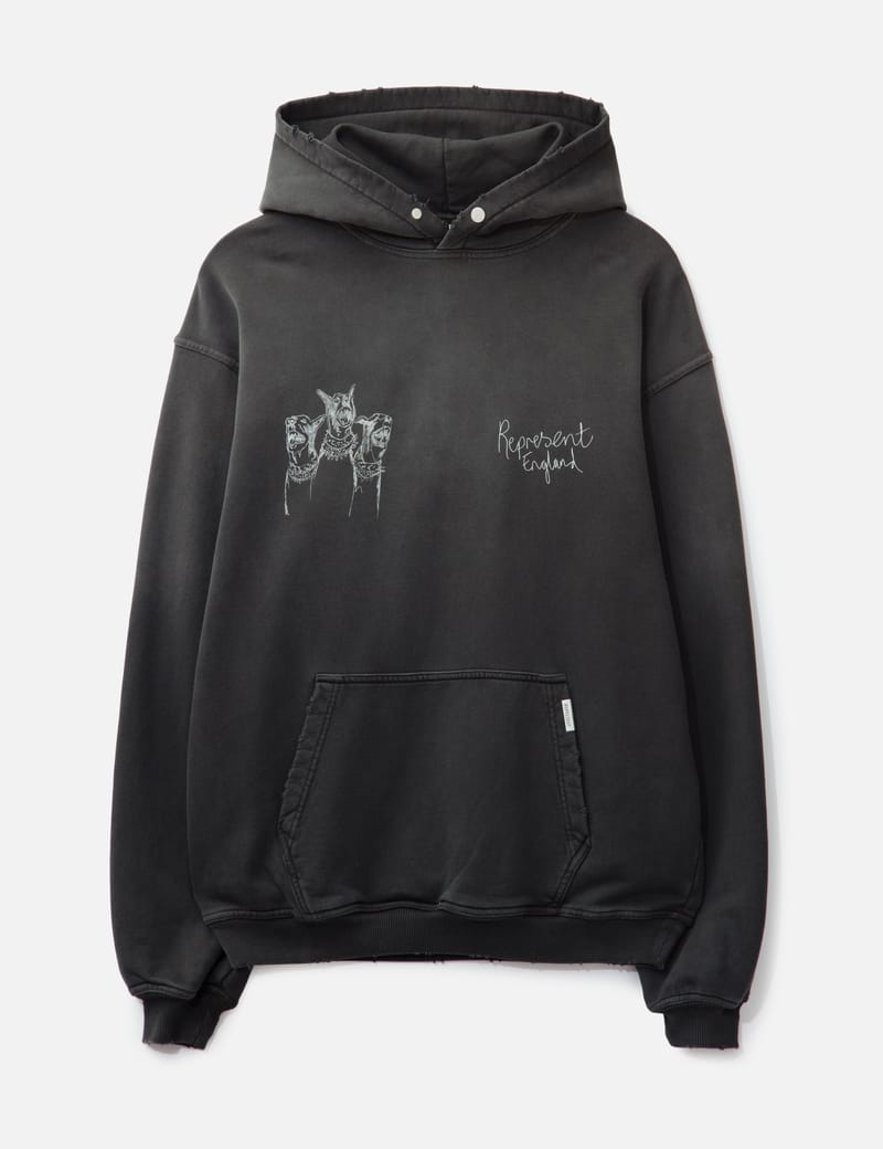 Represent - Hand Drawn Thoroughbred Hoodie | HBX - Globally
