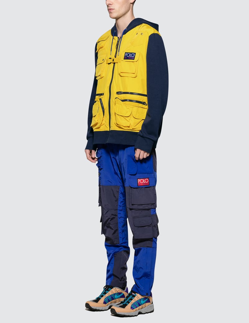 Polo hi clearance tech pants blue