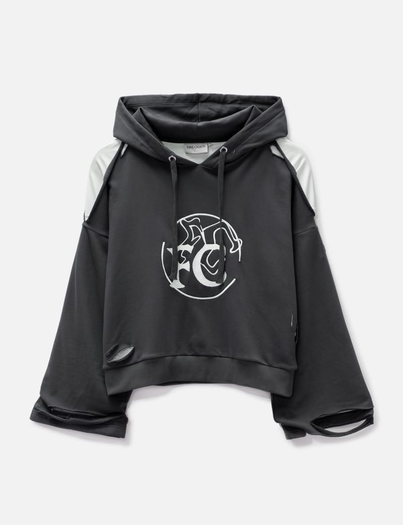 FINE CHAOS - DECONSTRUCTED HOODIE | HBX - Globally Curated Fashion ...