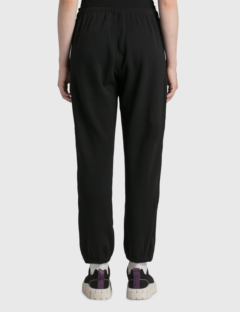 Needles - Zipped Sweat Pant - PE/C/PU Fleece Lined Jersey | HBX