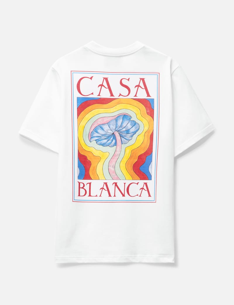Casablanca - MIND VIBRATIONS PRINTED T-SHIRT | HBX