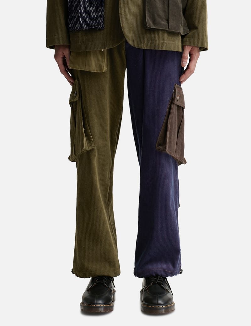 FRIED RICE - Patchwork Cargo Pants | HBX - Globally Curated