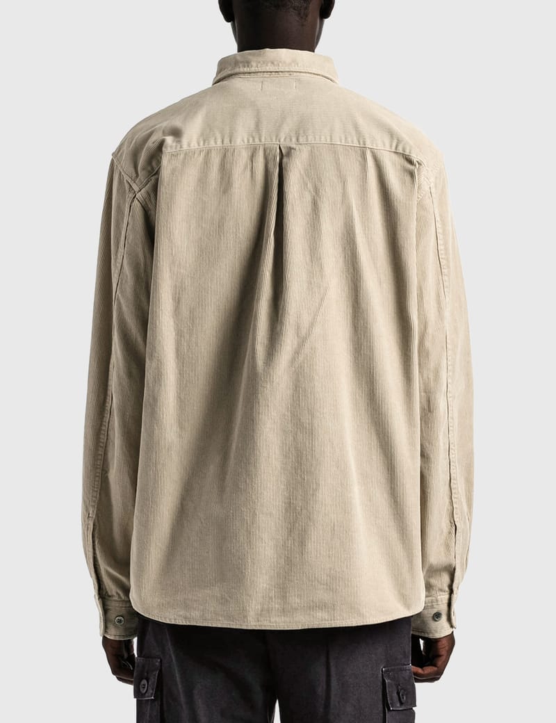 John Elliott - Corduroy Cloak Button Up Shirt | HBX - Globally