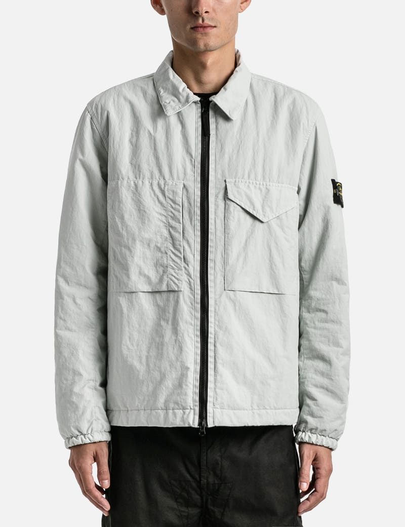 Stone island light clearance cotton nylon twill