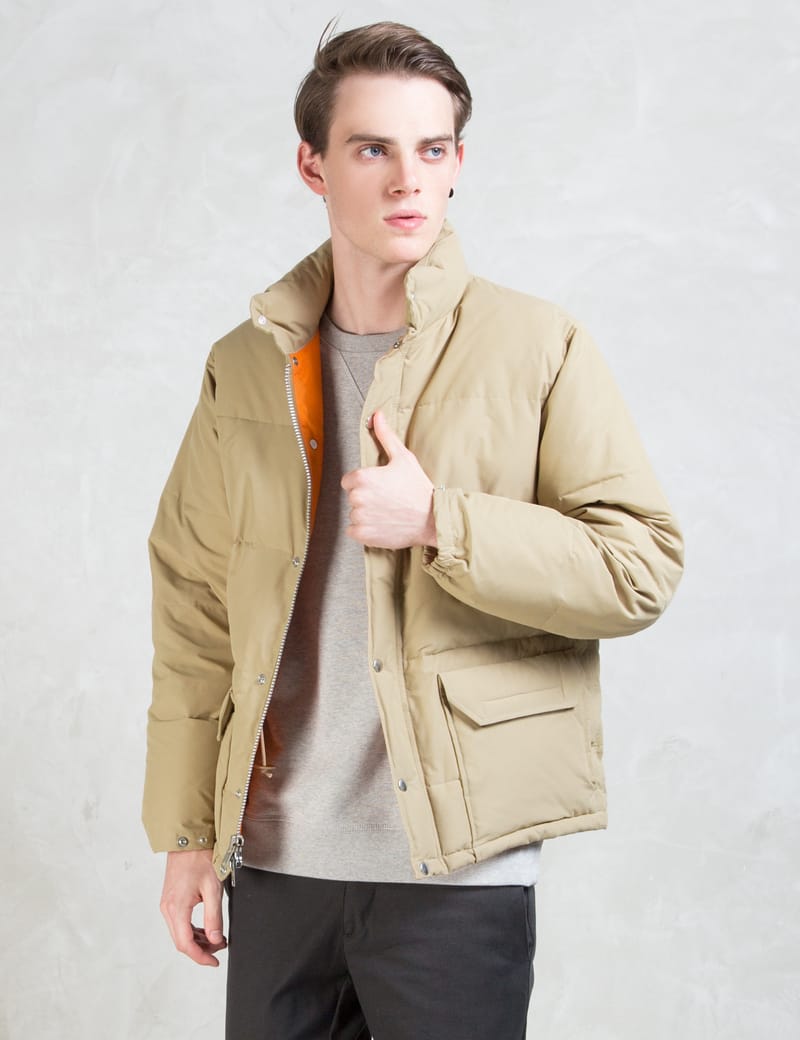 Human Made - Beige Down Jacket | HBX - Globally Curated Fashion