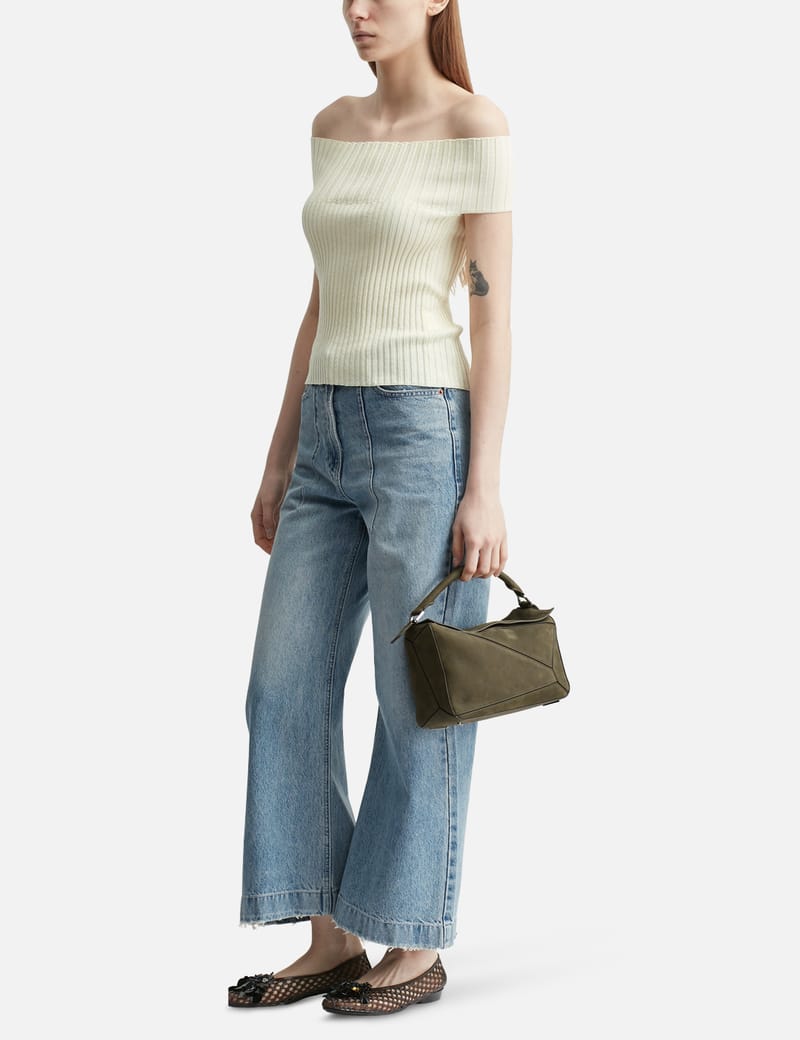 美品　【LOEWE】ロエベ　クロスボディバック　ミニ　2WAY クロスボディ カメラバッグ ミニ ハンドバッグ レザー ブラック 2WAY