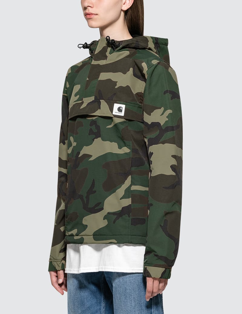 Carhartt Work In Progress Nimbus Camo Pullover Jacket HBX