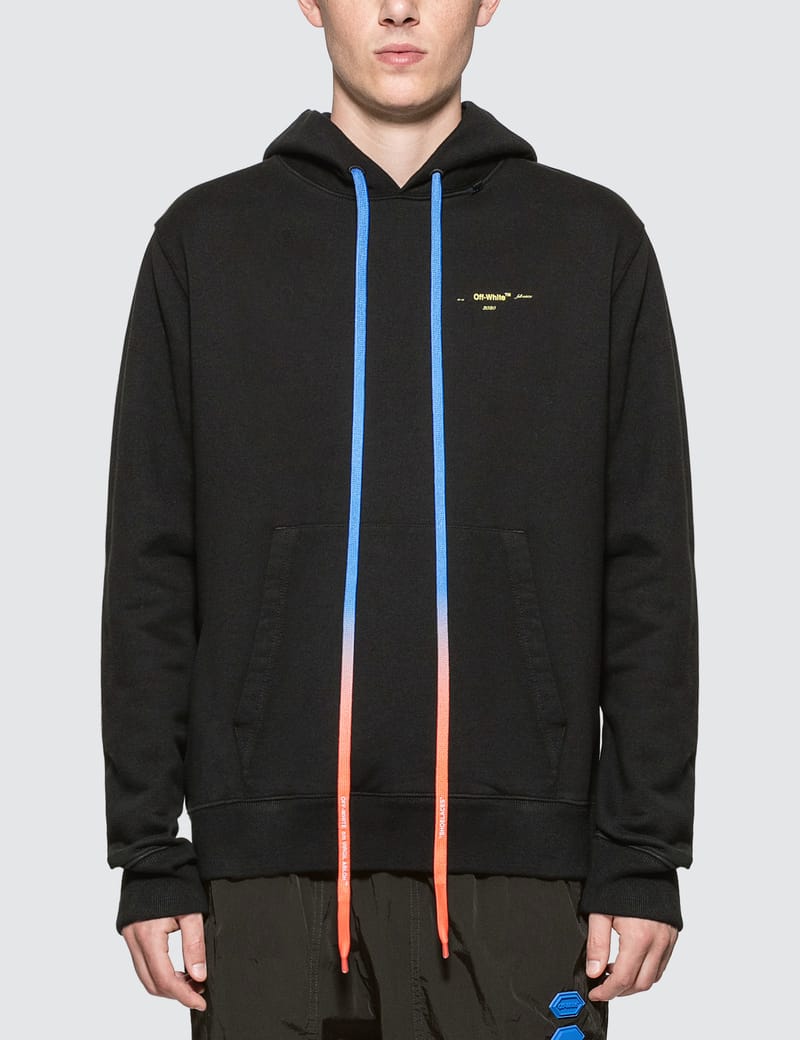 OFF-WHITE ACRYLIC ARROWSSLIMHOODIE WHITE