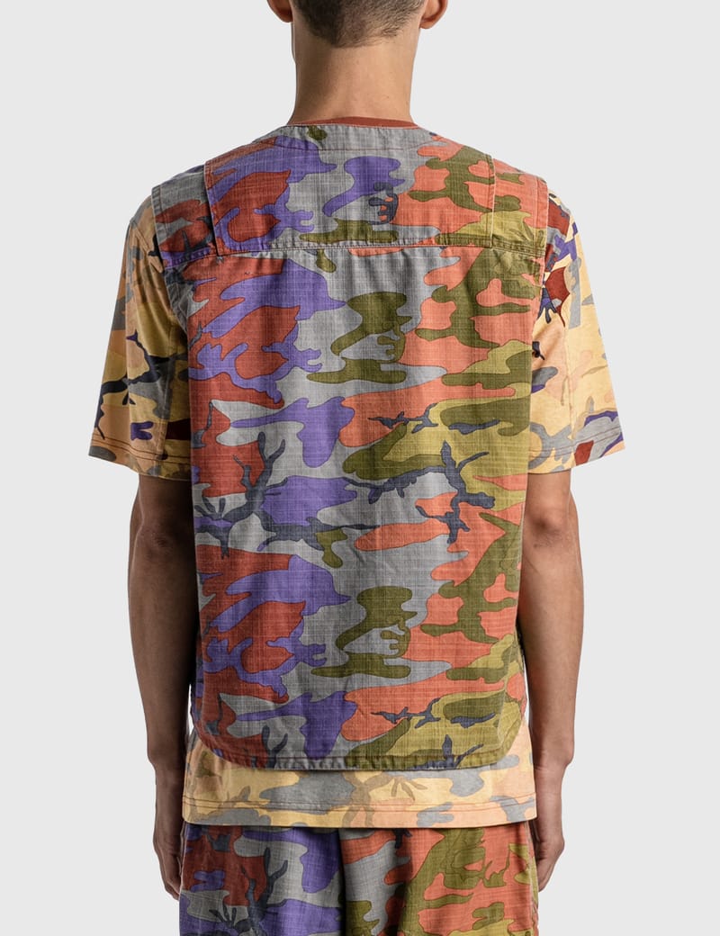 ストーンアイランド - S.I. ヘリテージ カモ リップストップ ナイロン