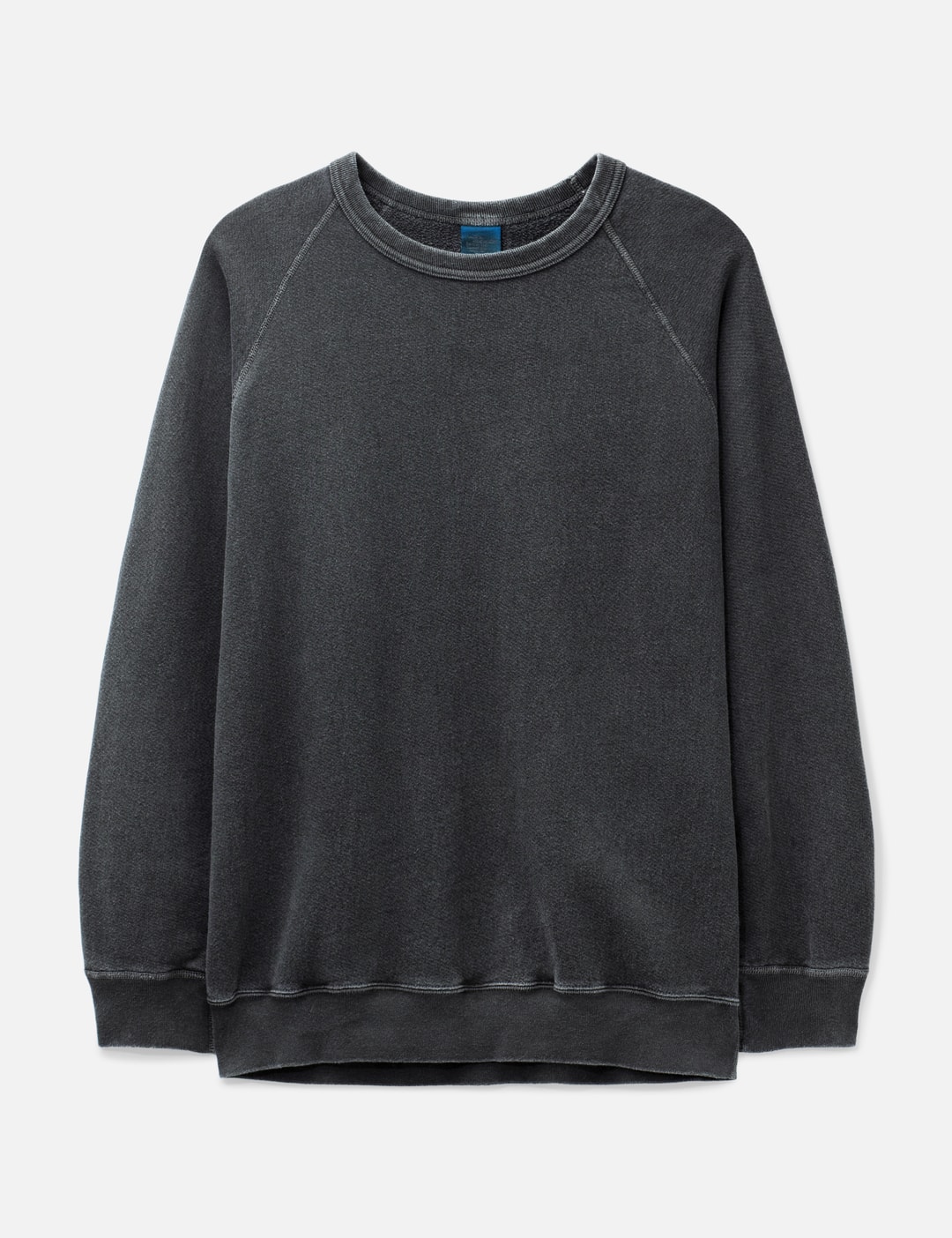 Zara Raglan Crew Good On Raglan Crew Sweatshirt - Black raglan crew with subtle color ...