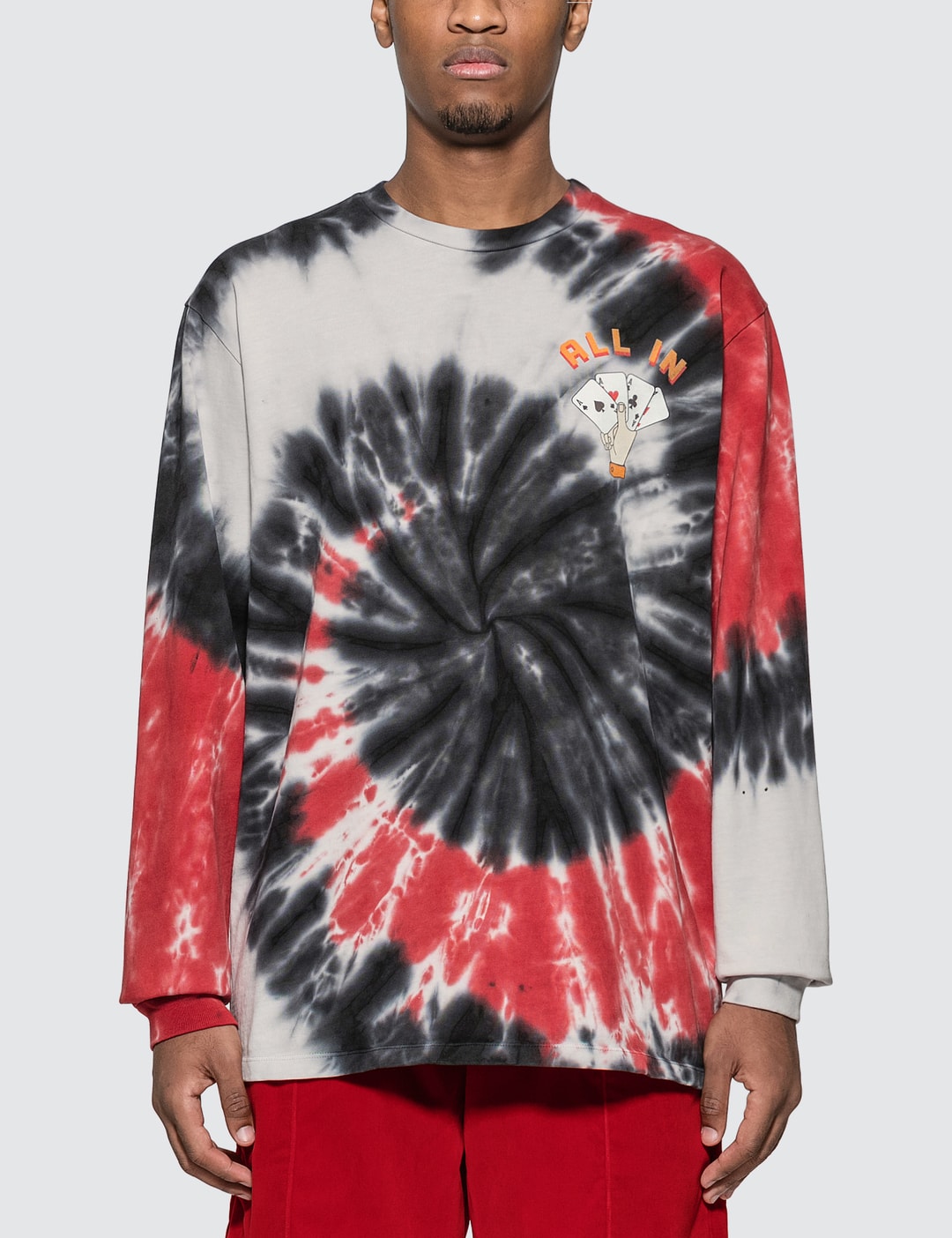 Just Don - Dealers Spiral Dye Long Sleeve T-shirt | HBX - Globally ...