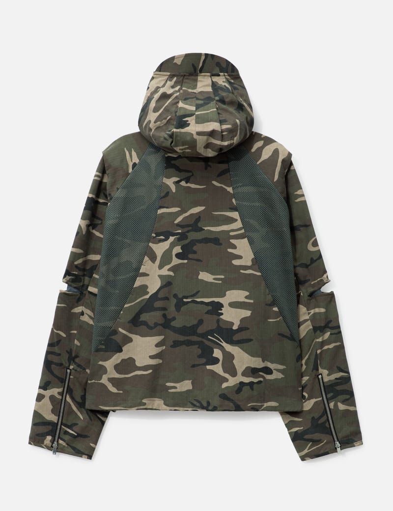 Hooded Parachute Bomber with Detachable Hood in Black – SVRN