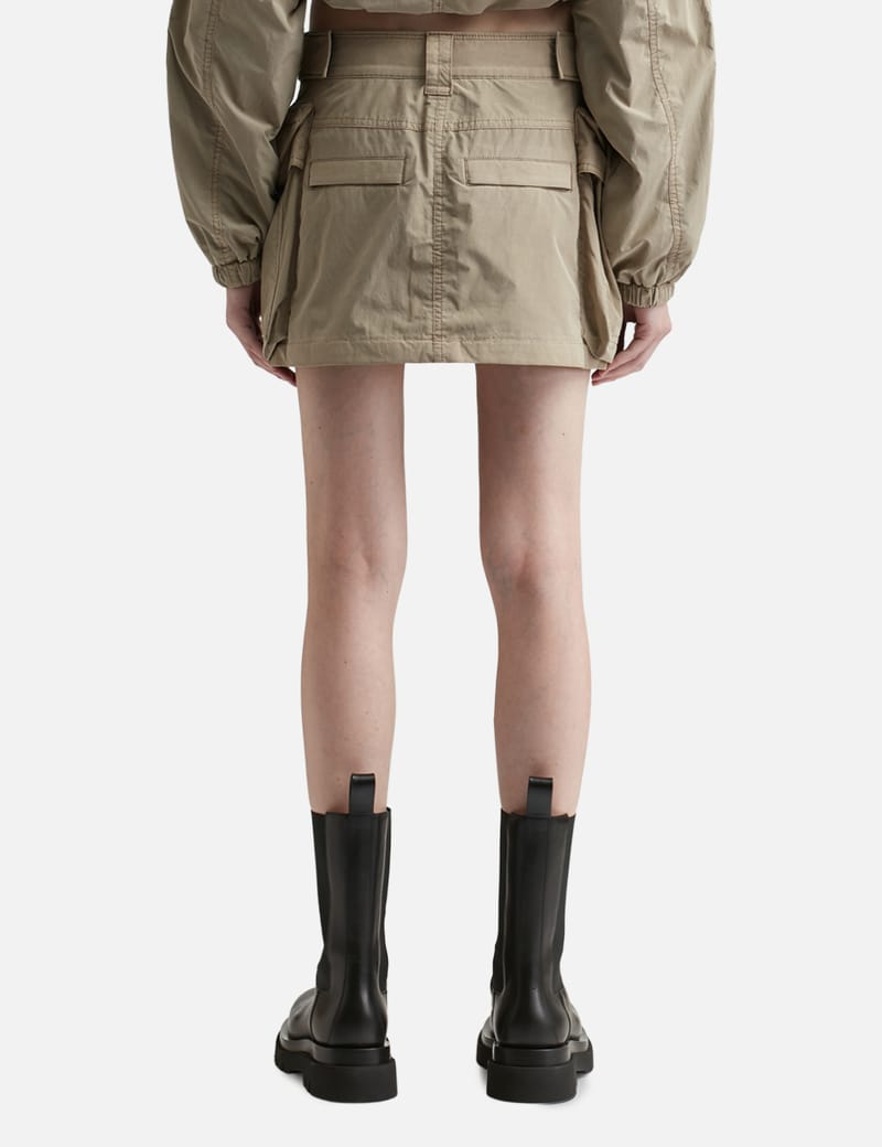 T By Alexander Wang - BIG POCKET CARGO MINI SKIRT | HBX