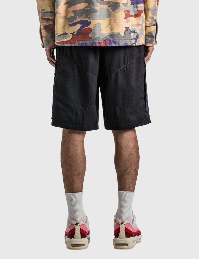Stone Island - Wool Blend Bermuda Shorts | HBX