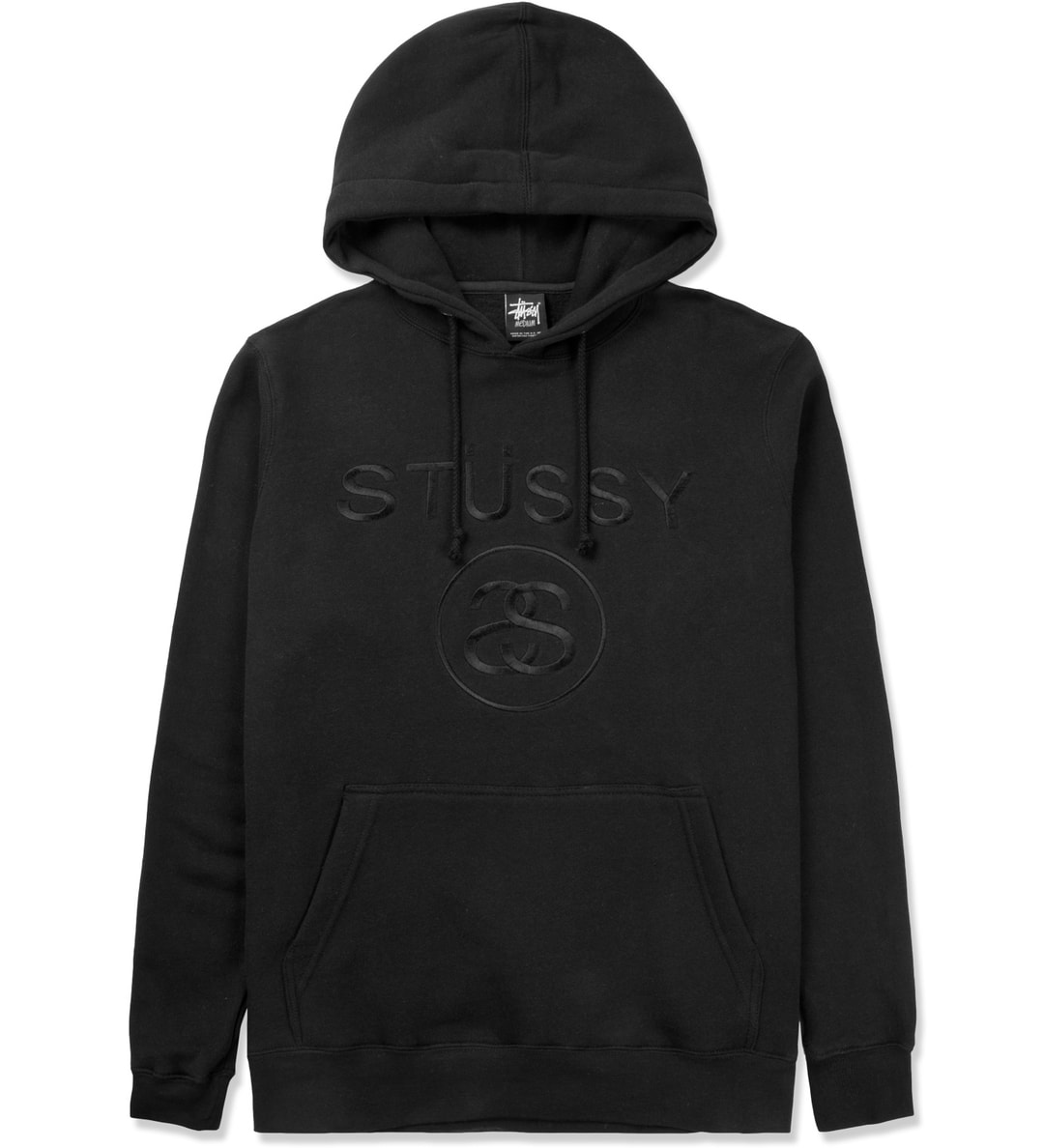 Stüssy Black Stussy Link Emb. Hoodie HBX Globally Curated Fashion