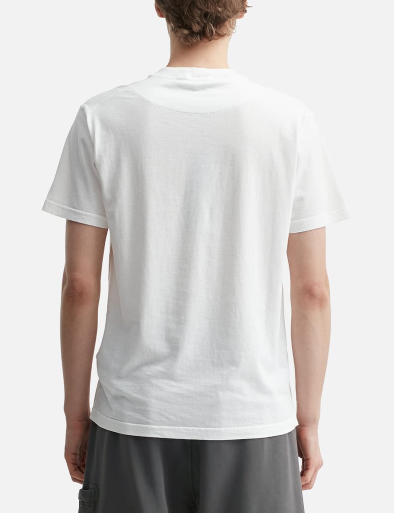 Stone Island - Organic Cotton jersey 'Fissato' Effect T