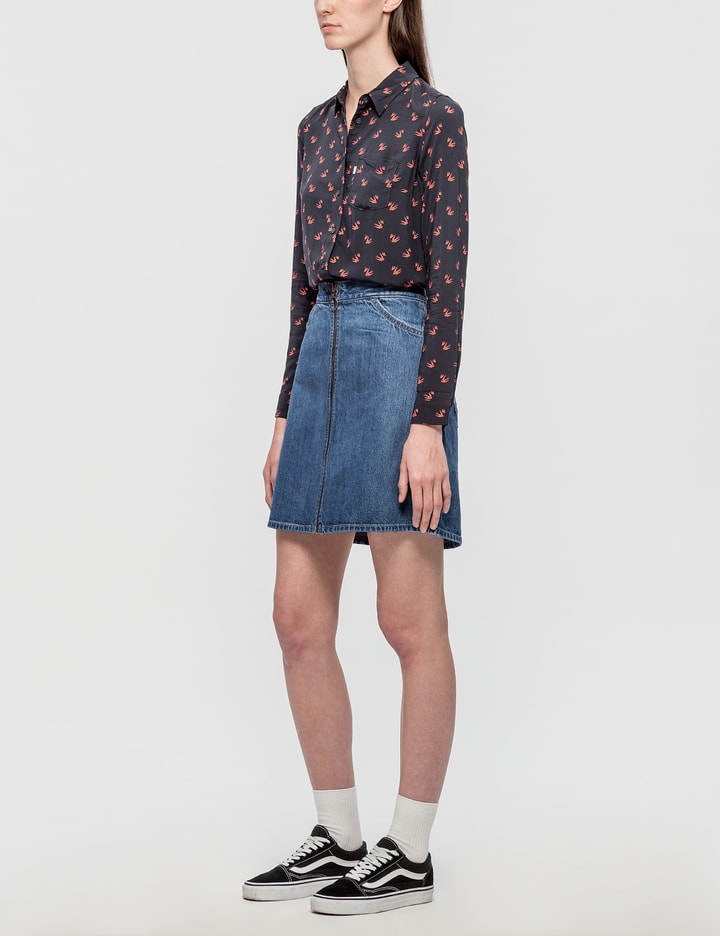 Levi's - Orange Tab Fence Skirt | HBX - Globally Curated Fashion and ...