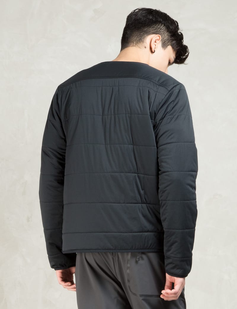 Snow Peak - Black Flexible Insulated Cardigan | HBX