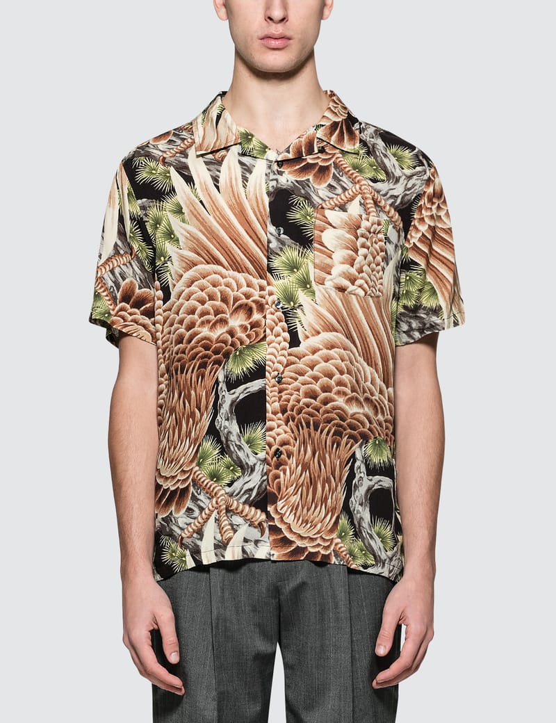 Stüssy - Big Falcon Shirt | HBX - HYPEBEAST 為您搜羅全球潮流時尚品牌