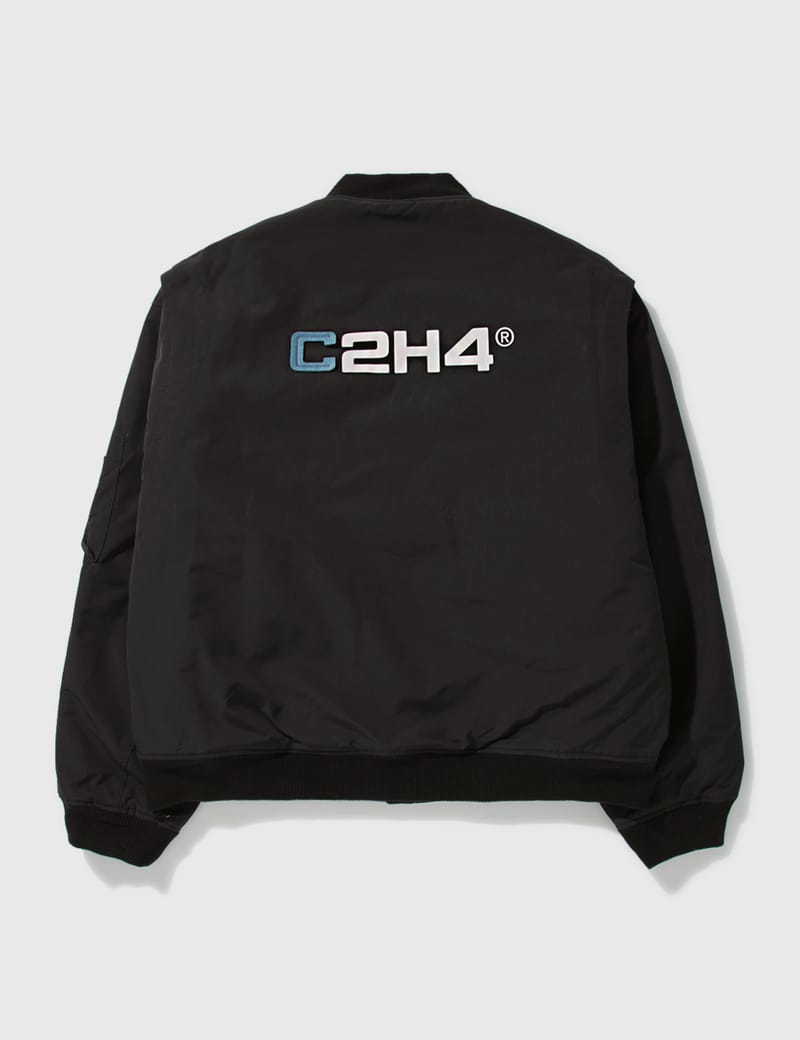 C2H4 - スタッフユニフォーム ロゴ ボンバージャケット | HBX