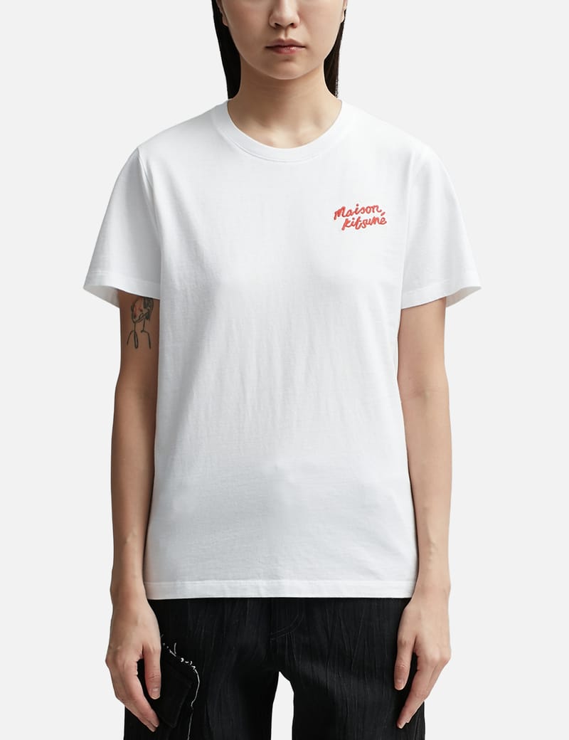 Maison Kitsuné - Maison Kitsuné Handwriting Regular T-shirt | HBX