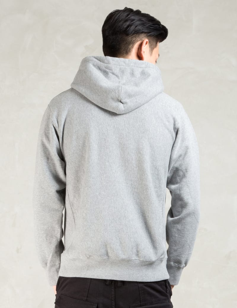 FUCT SSDD - Grey F Oval Pullover Parka | HBX - ハイプビースト