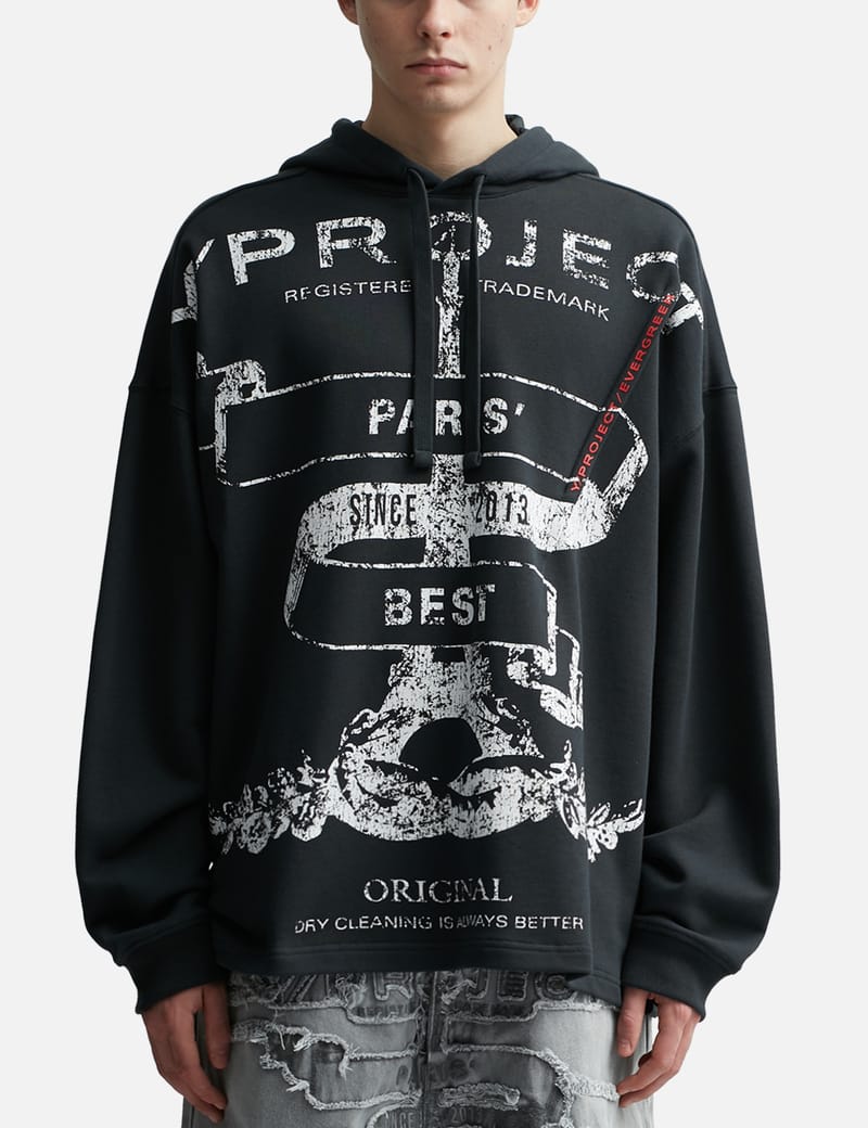 トップス Y PROJECT 'Evergreen Paris Best Pinched' Y/PROJECT - EVERGREEN PARIS' BEST PINCHED HOODIE | HBX