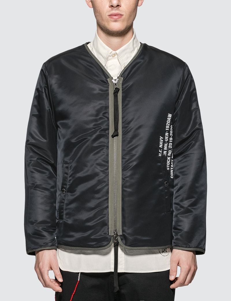 uniform experiment - Reversible Zip Liner Jacket | HBX