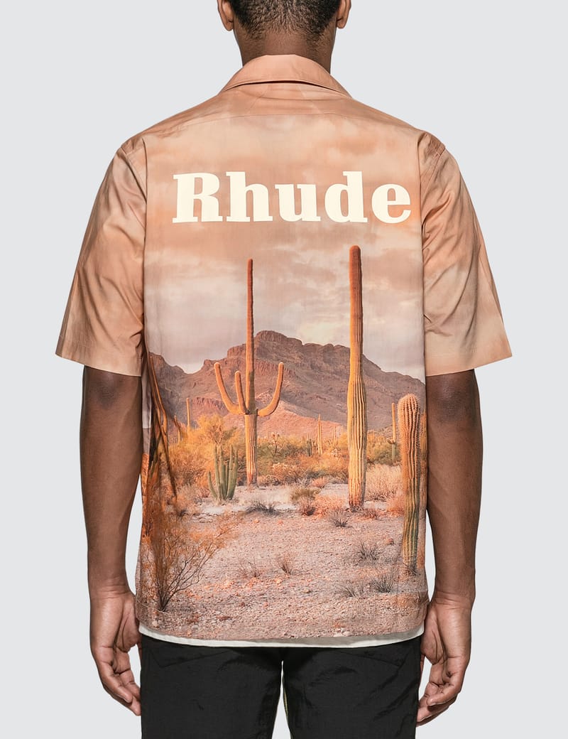 Rhude - Cactus Bowling Shirt | HBX
