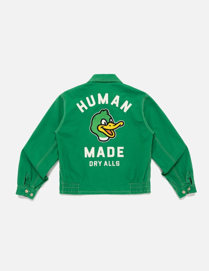 Work Jacket Human Human Made Work Jacket - Boxy cotton twill jacket with iconic duck ...