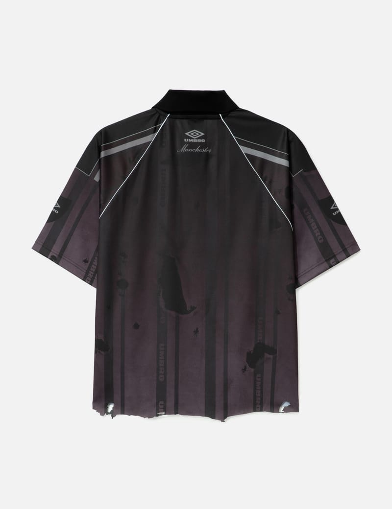 Umbro Umbro x Slam Jam Distressed Spycam Polo - Distressed co