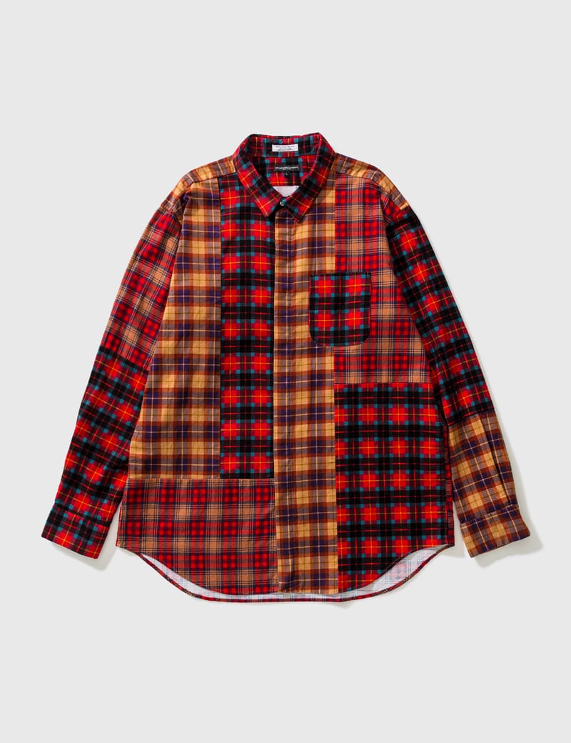 Engineered Garments - Combo Short Collar Shirt | HBX - Globally