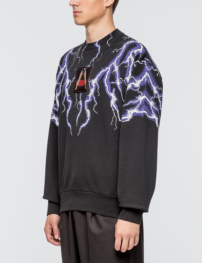 Alexander Wang - Lightning Collage Loopback Sweatshirt | HBX