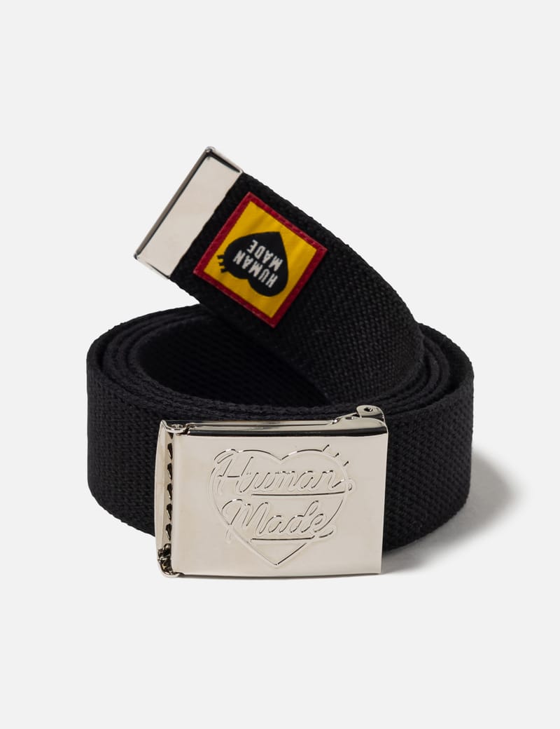 Human Made Web Belt - ミリタリー着想のリバーシブルコットンベルト