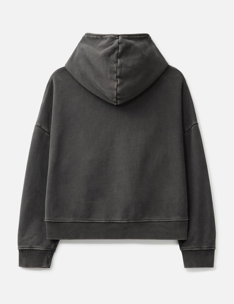 Entire Studios Eternal Zip Washed Black - Heavyweight organic