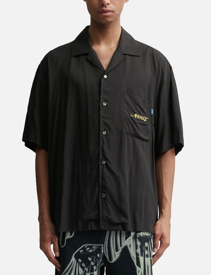 Awake NY Dice Printed Rayon Camp Shirt HBX Globally Curated Fashion and Lifestyle by Hypebeast