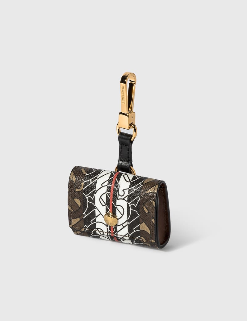 BURBERRY - モノグラムストライプ Eキャンバス AirPodsケース モノグラムストライプ Eキャンバス AirPodsケース