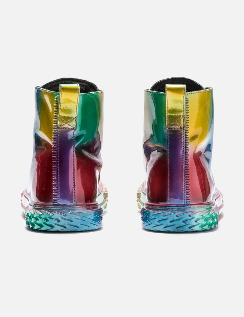 Giuseppe zanotti hot sale rainbow sneakers