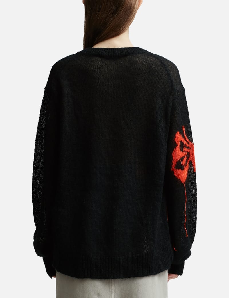 Acne Studios - Butterfly Knit Sweater | HBX - Globally Curated