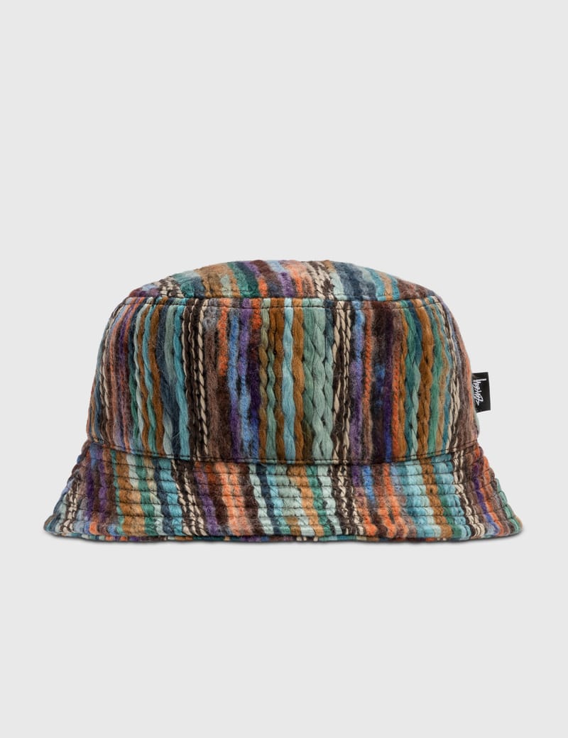 【期間限定送料無料】 Stussy MIXED YARN STOCK BUCKET HAT ハット - evinthayer.com